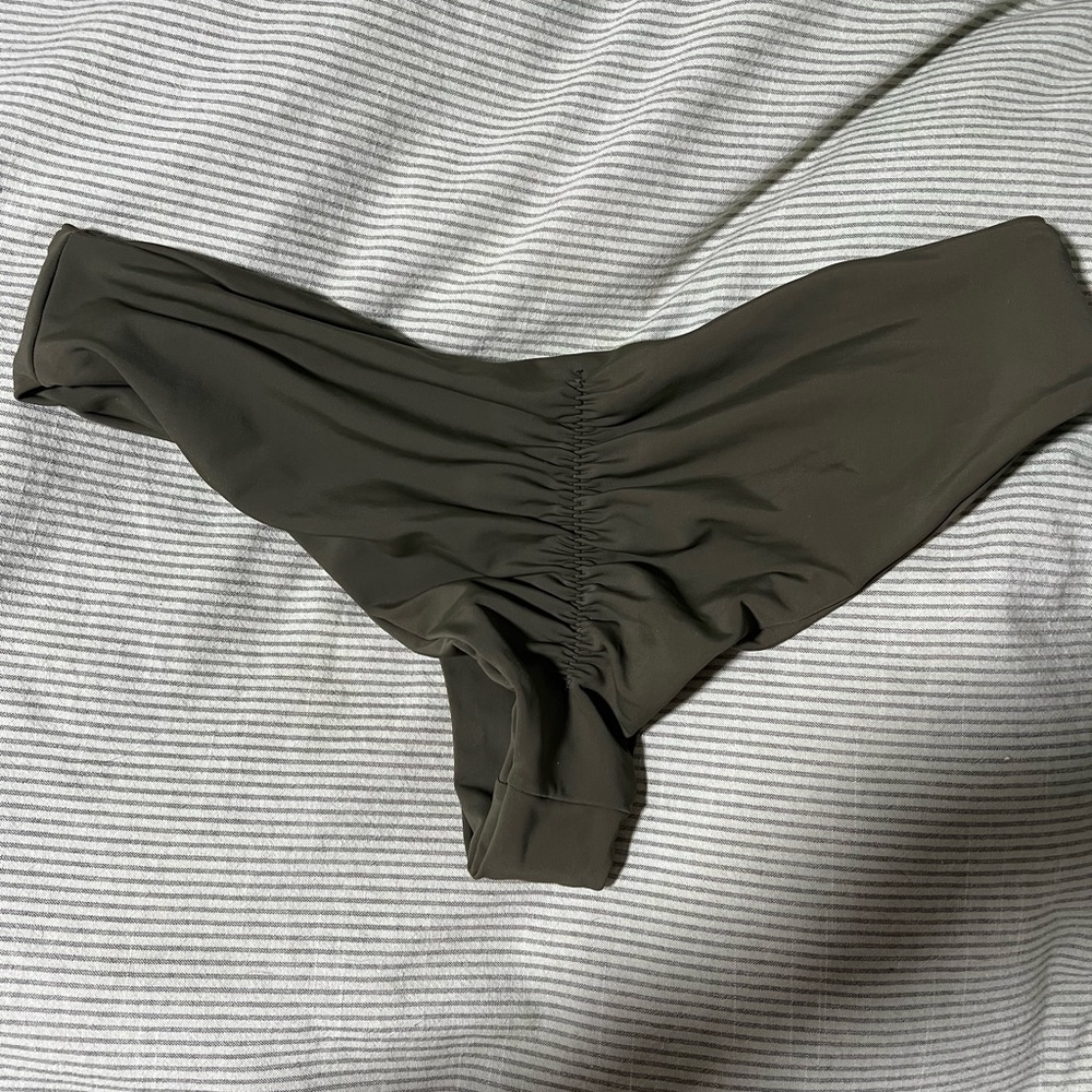 Hannah Ruched Bikini Bottoms